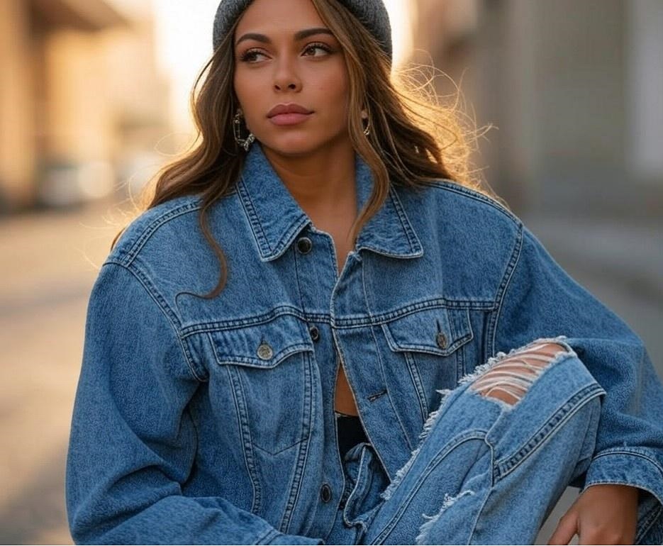 kurtka w stylu street style